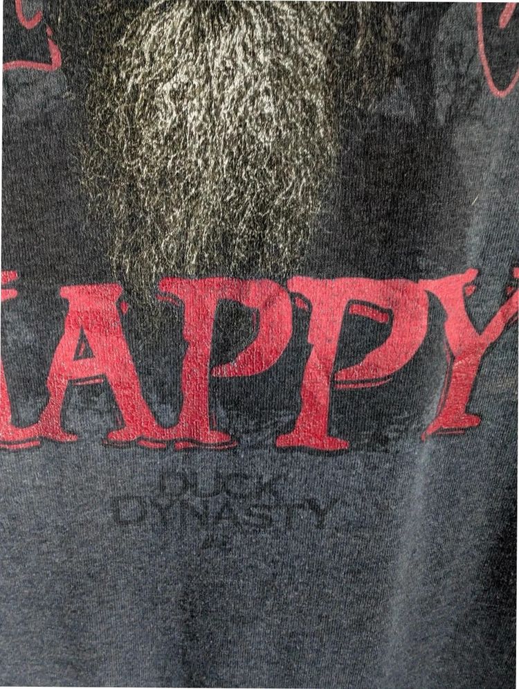Duck Dynasty Youth T-Shirt XL Grey Redneck Happy Happy Happy imagen 2
