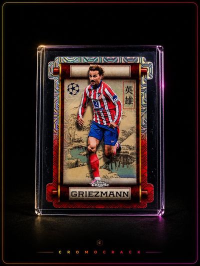 Case Hit Antoine Griezmann Topps Chrome Japan Edition Hero Die-Cut 2025