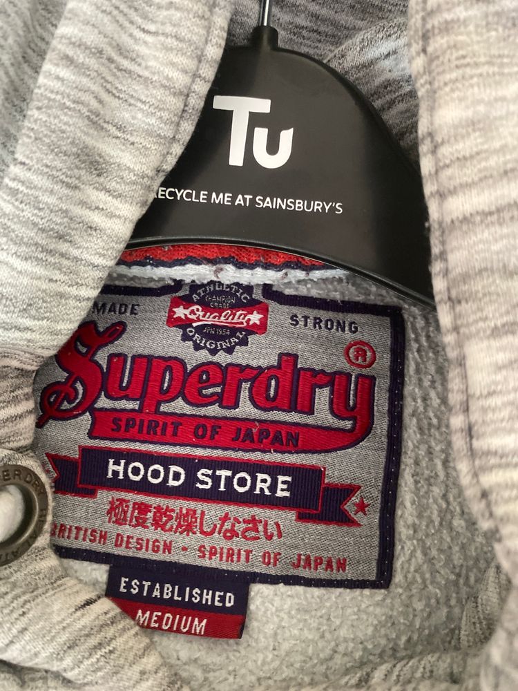 Superdry Grey Hoodie image 2