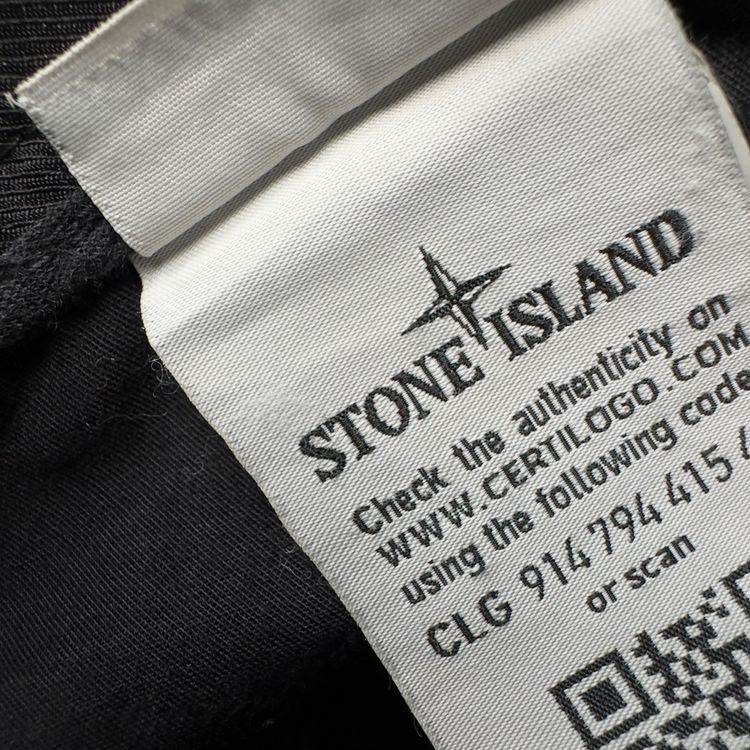 S/S 21 Stone Island Cargo Trousers - Black imagen 8