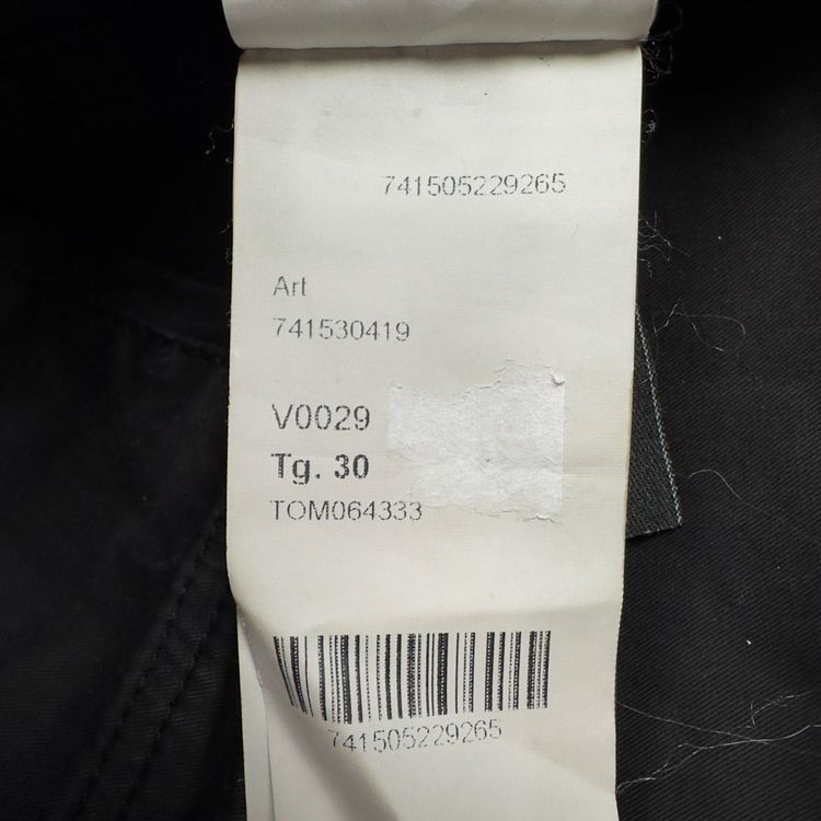 S/S 21 Stone Island Cargo Trousers - Black imagen 10