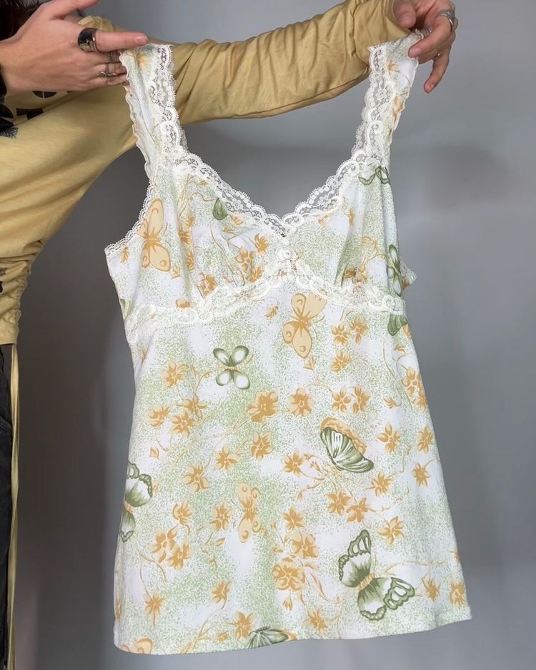 Other Floral Lace-Trimmed Camisole Top product image