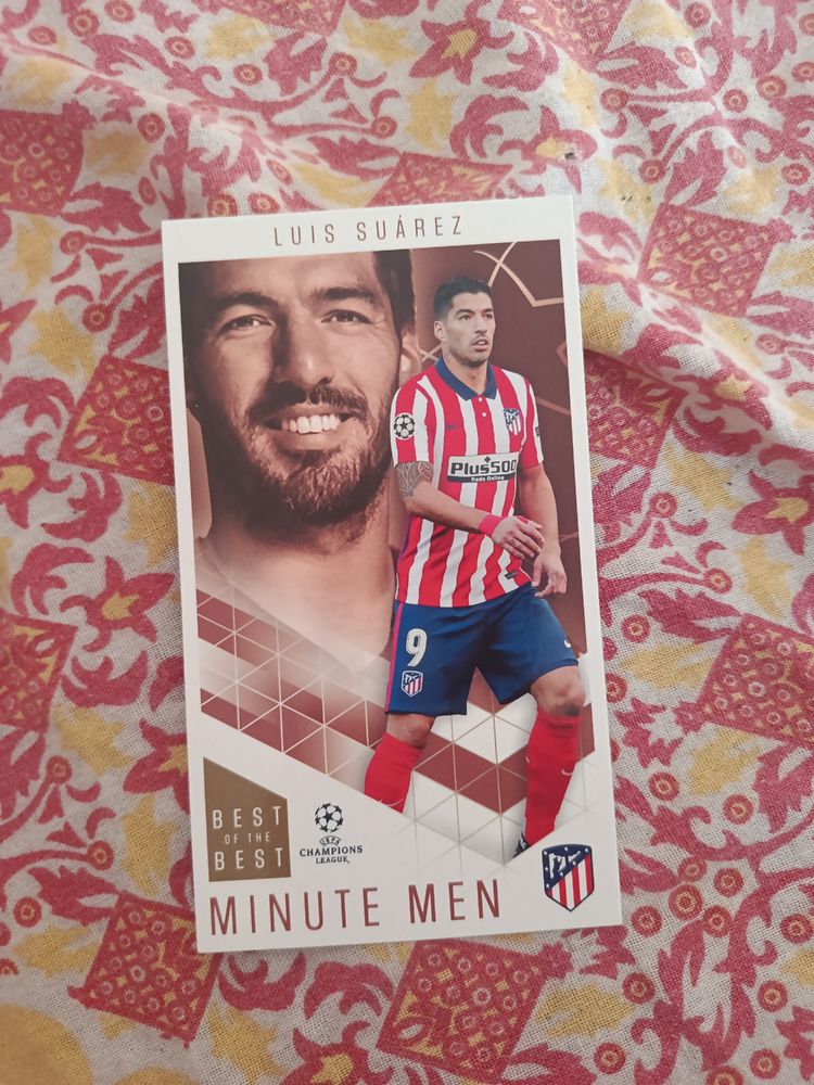 Luis Suárez Football Trading Card