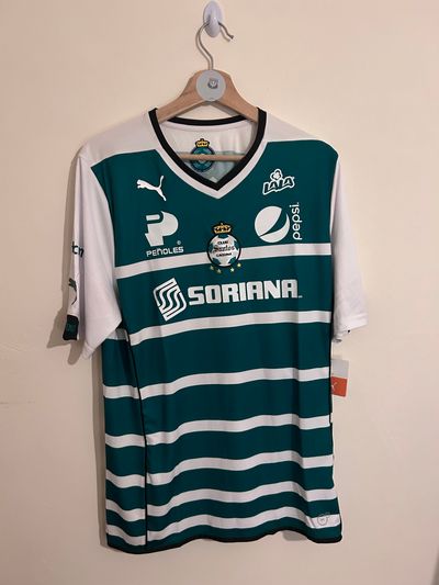 Puma Santos Laguna 2014/15 home shirt large BNWT