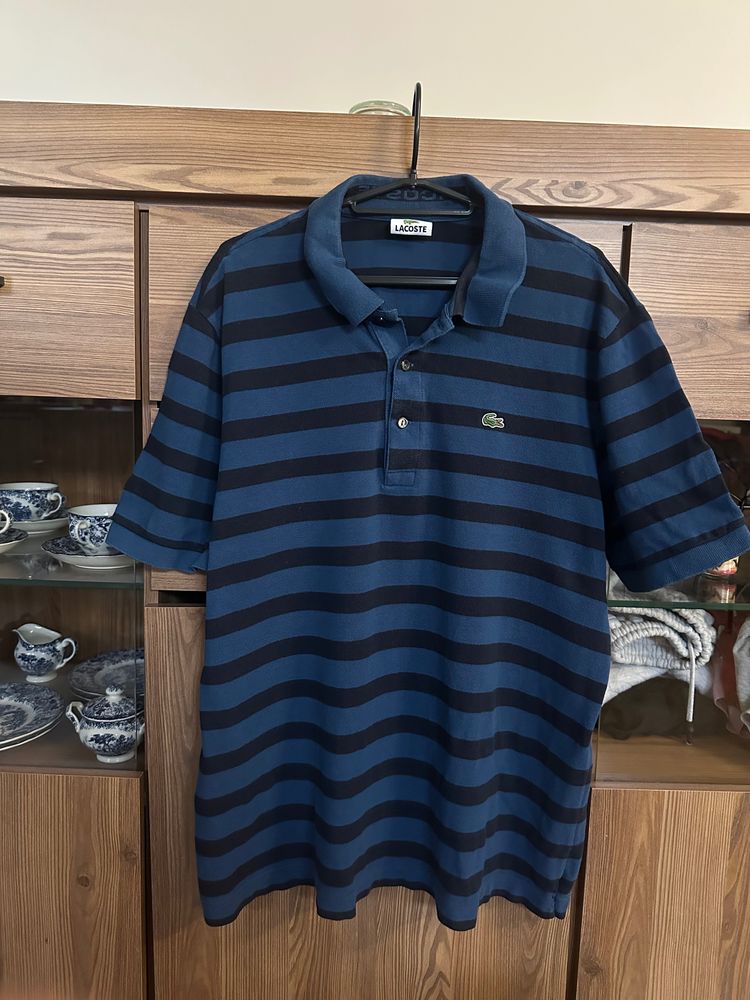 Lacoste Striped Polo Shirt