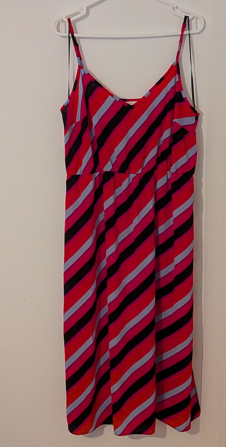 F&F Holiday By F&F Striped Sleeveless Dress product image