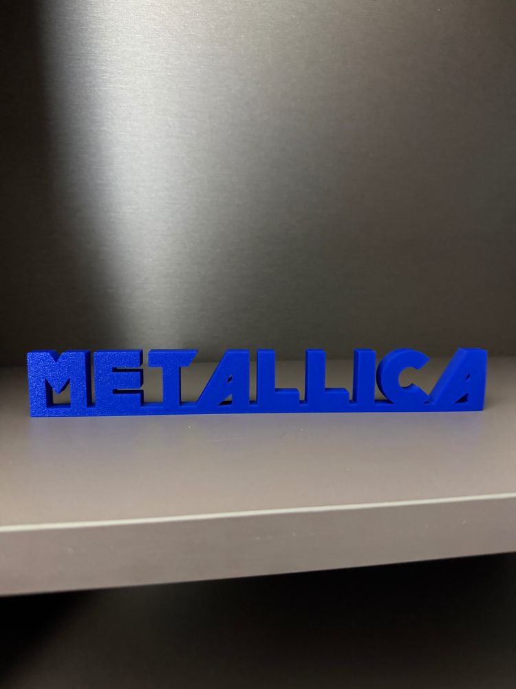 Metallica Figurka Metallica Napis Niebieska  product image