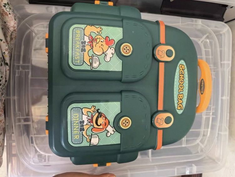 Equipment Children'S Toy School Bag With Play Kitchen Tools product image