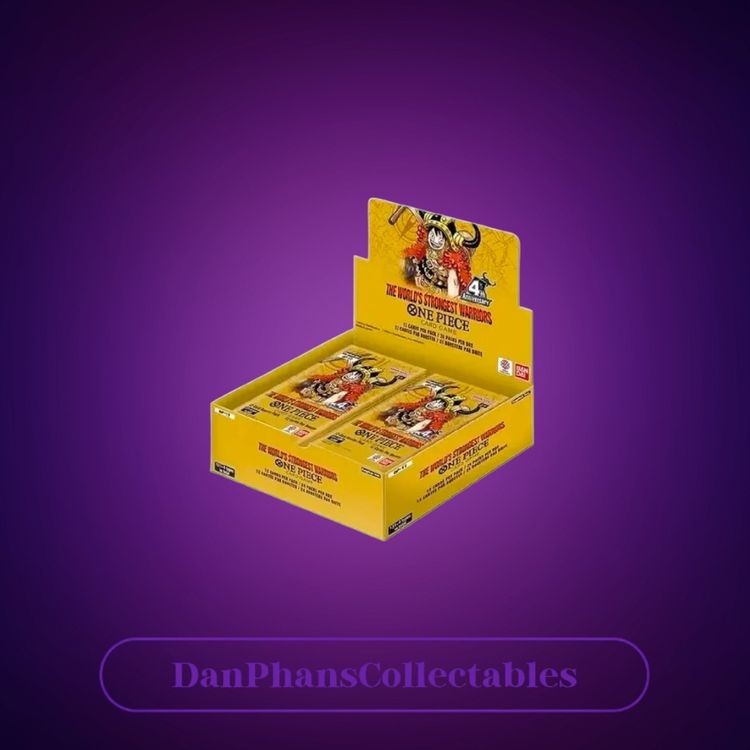 One Piece The Worlds Strongest Warriors Booster Box