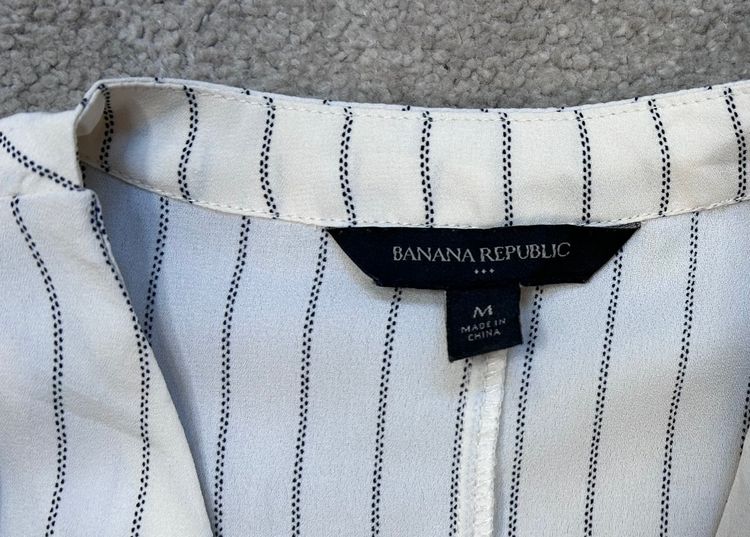 Banana Republic Sleeveless Striped Blouse 4