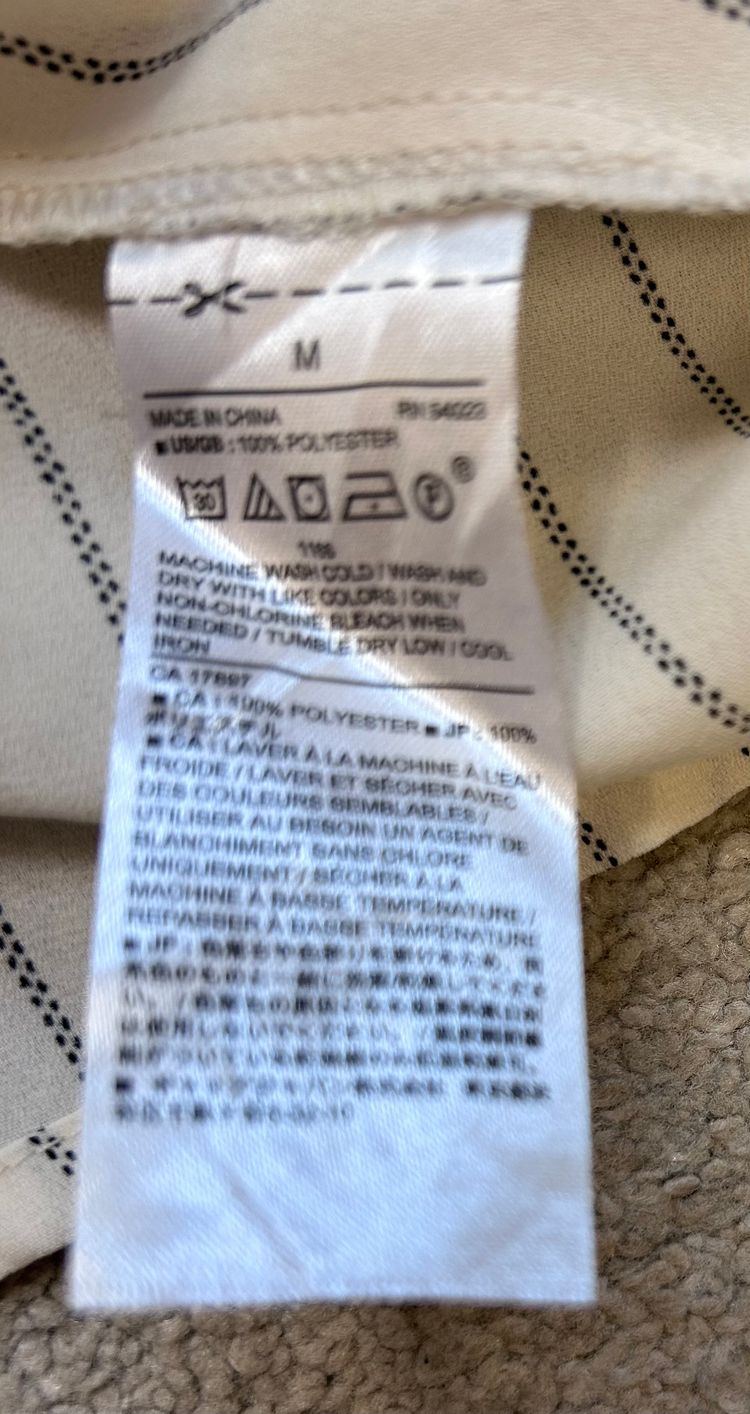 Banana Republic Sleeveless Striped Blouse 6