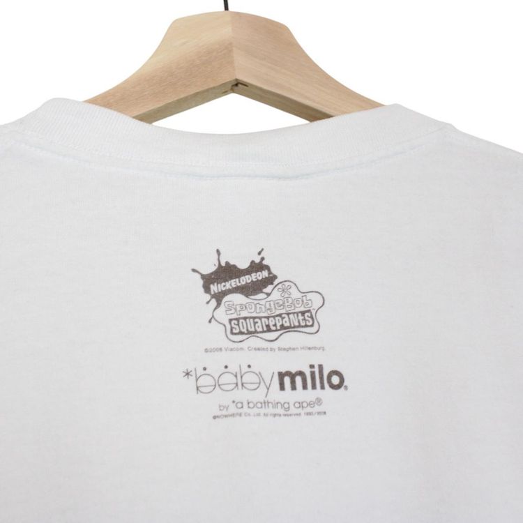 Bape x Spongebob Milo Bob Graphic T-Shirt XL image 6