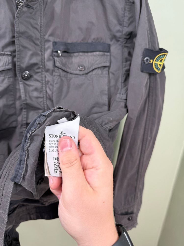 Stone Island Charcoal Grey Light David TC Jacket 5