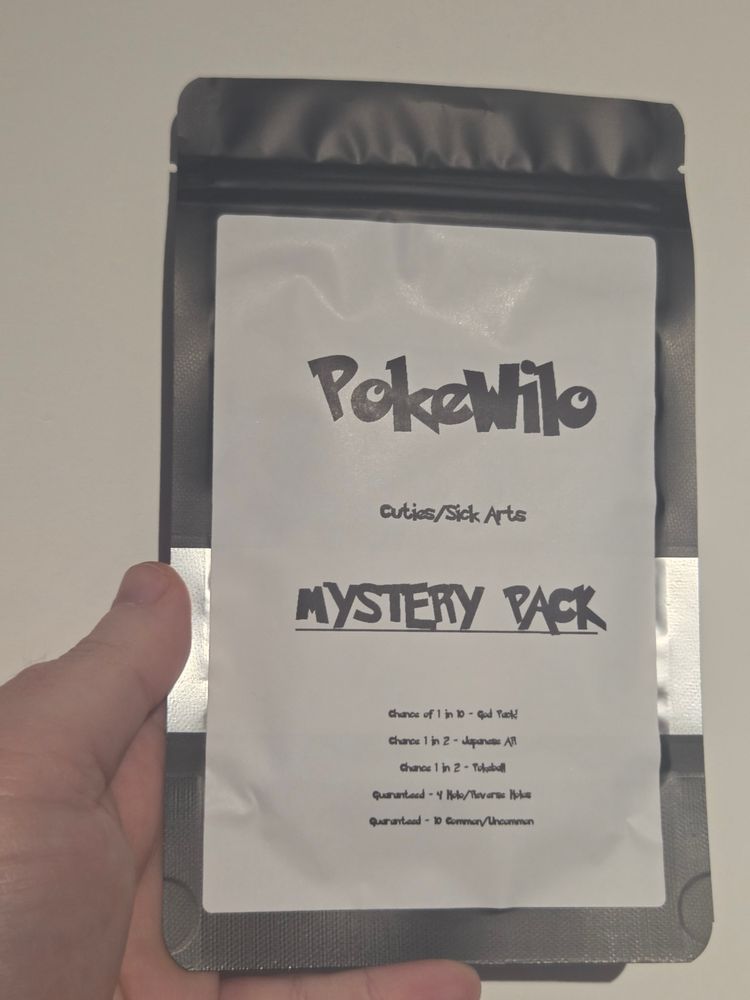 PokeWilo Cuties/Sick Art Mystery Packs