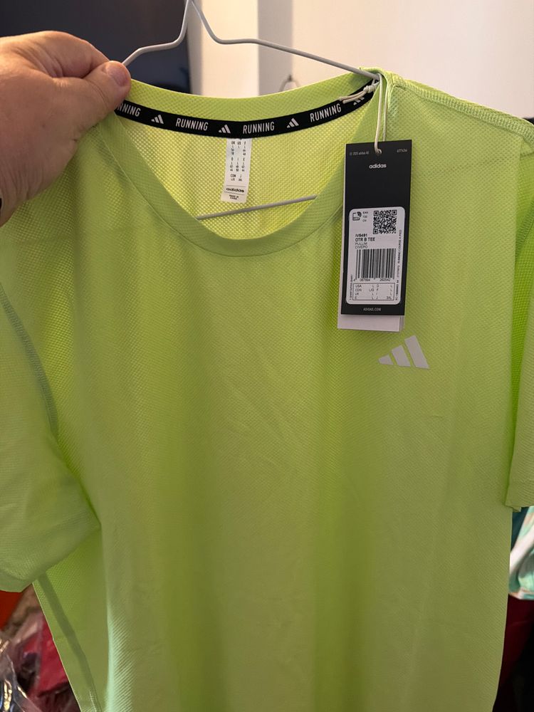 Adidas Green Running T-Shirt