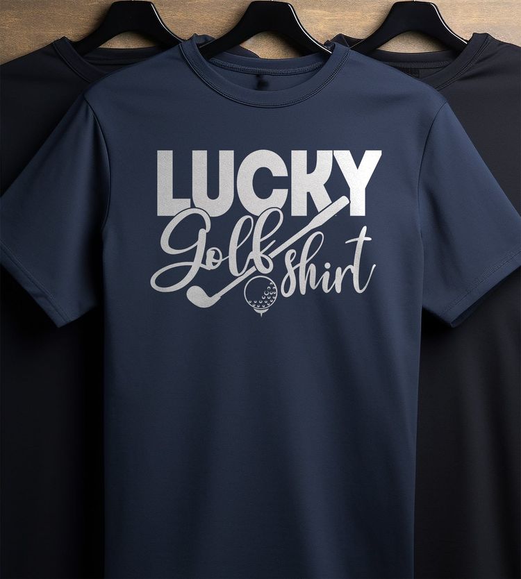 Golf-63 T-Shirt Lucky Golf Shirt 2