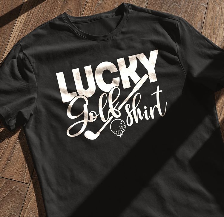 Golf-63 T-Shirt Lucky Golf Shirt 9