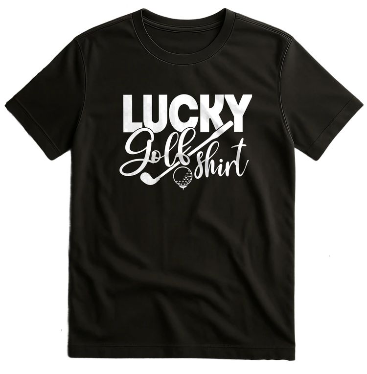 Golf-63 T-Shirt Lucky Golf Shirt 7