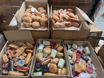 10 pc novelty food soap