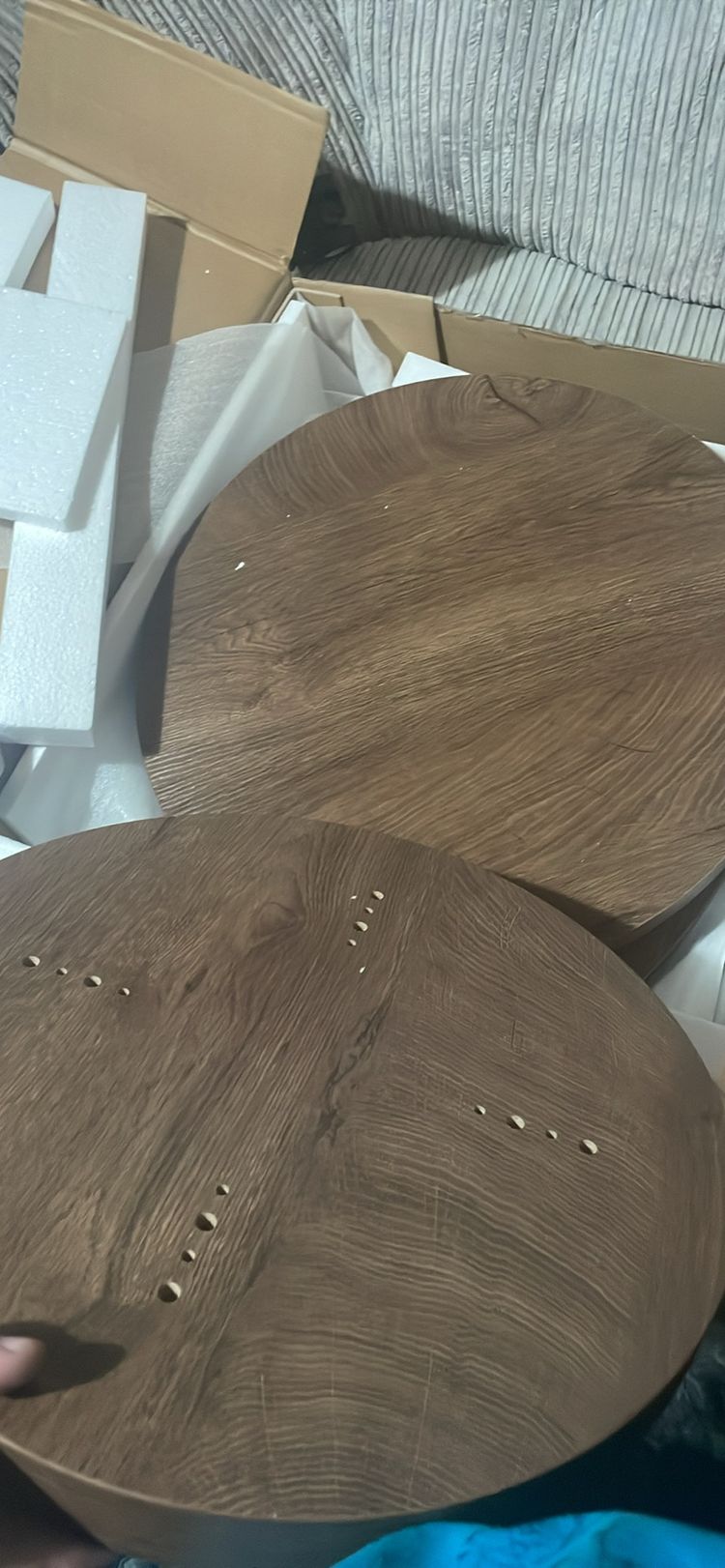Immagine di Round Wooden Table Parts 2