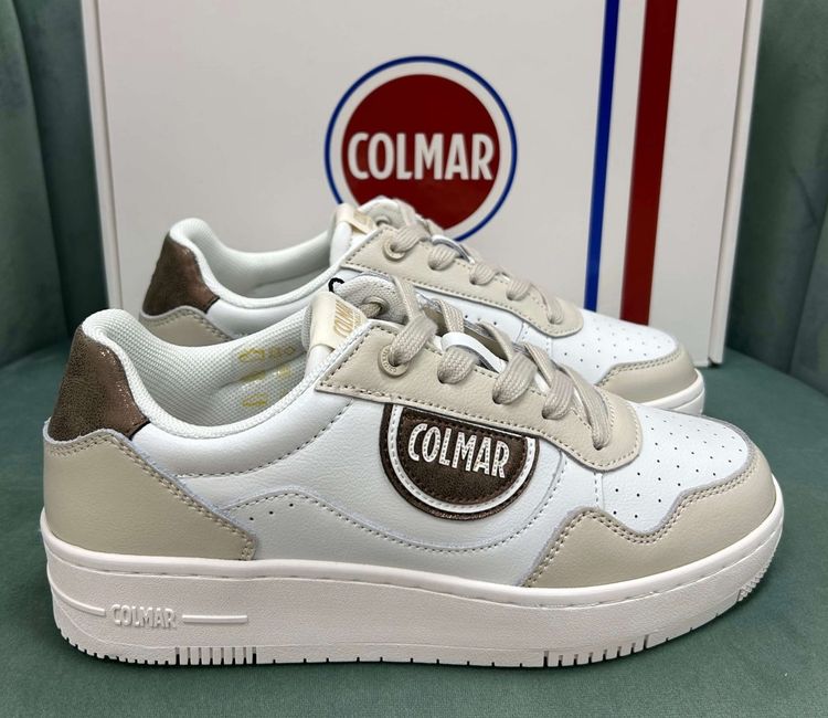 Colmar Colmar White And Beige Sneakers product image