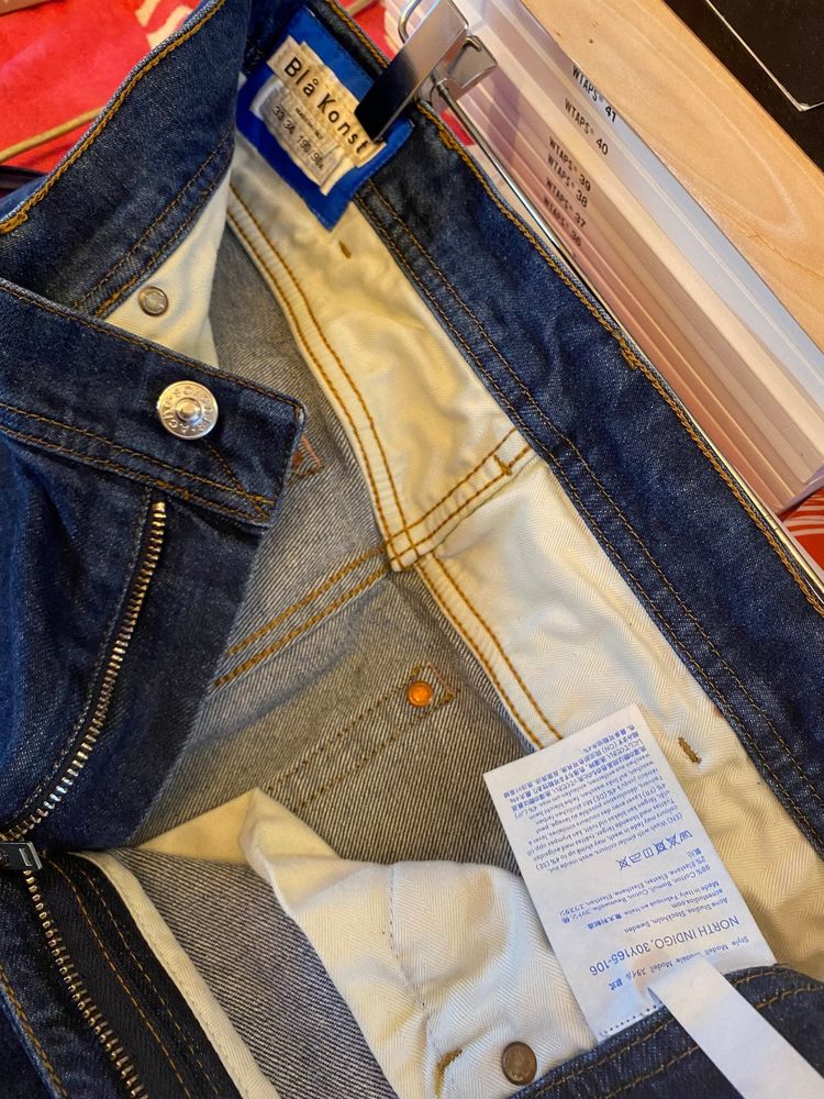 SS2020 Acne Studios Bla Konst North Indigo Denim Jeans 7