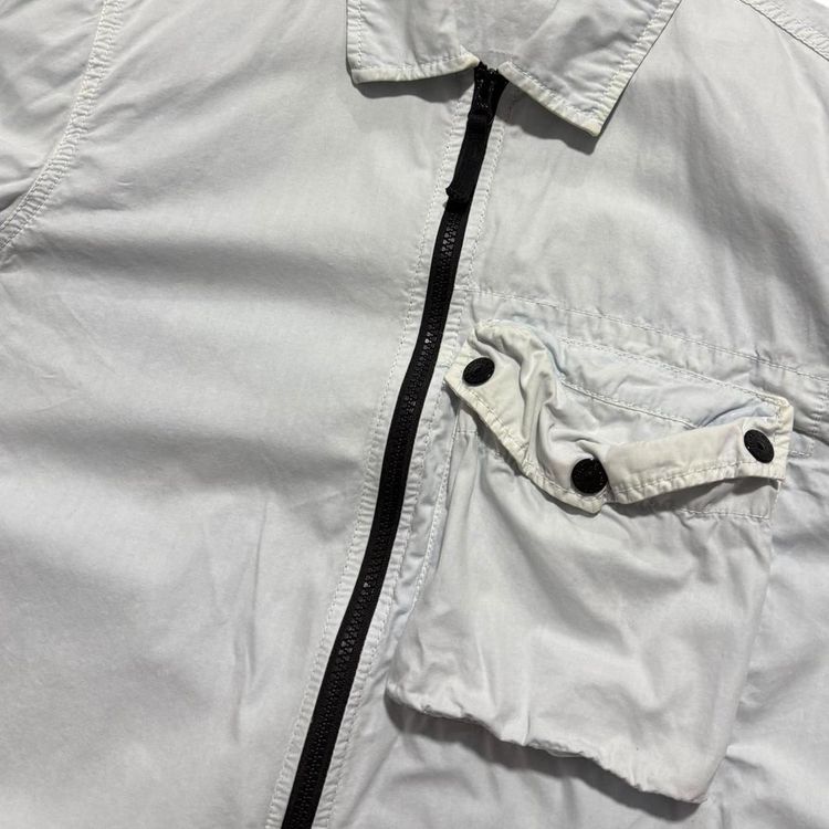 Stone Island Light Blue Overshirt image 5