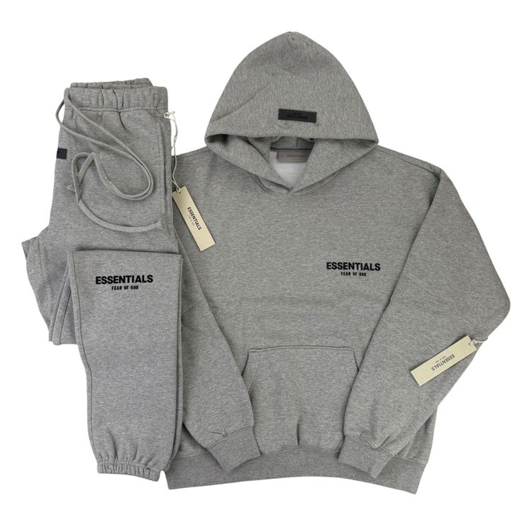 Fear of God Essentials Dark Oatmeal Full Tracksuit image 1