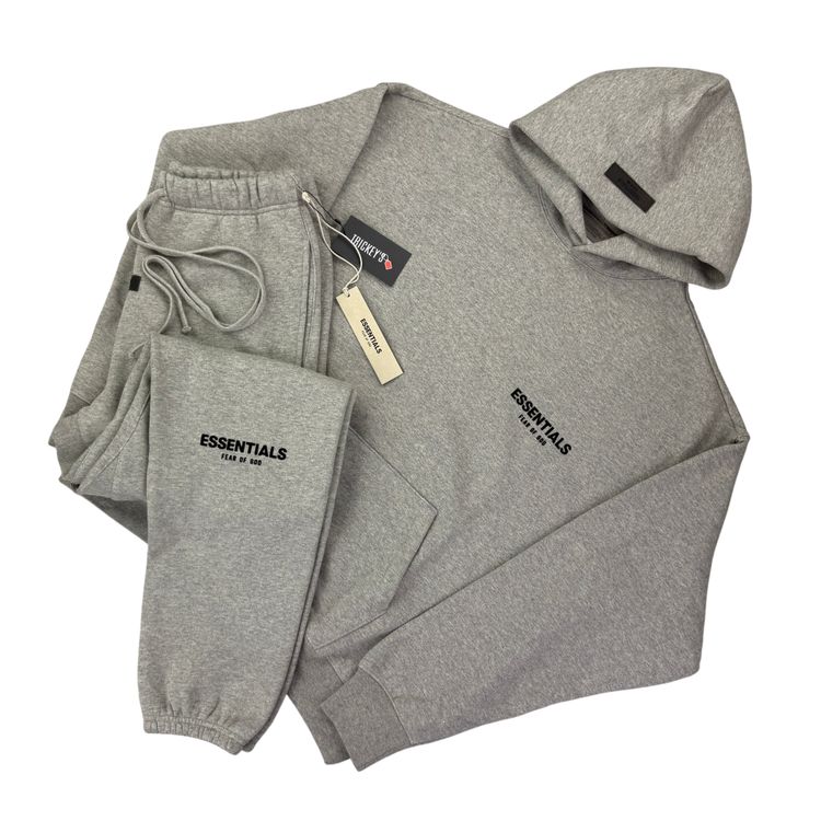 Fear of God Essentials Dark Oatmeal Full Tracksuit image 6