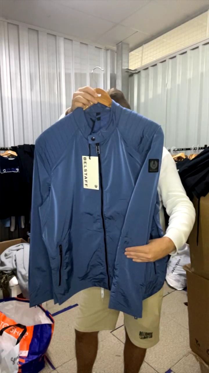 Belstaff RRP £305 forward blue advancer jacket BNWT 