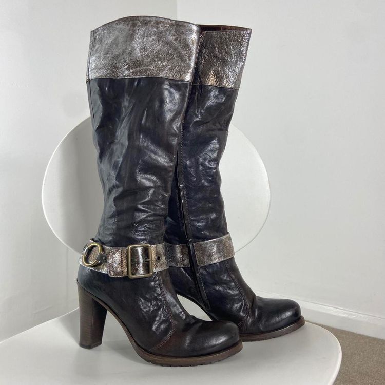 Vic Matié Women'S Leather High-Heeled Boots