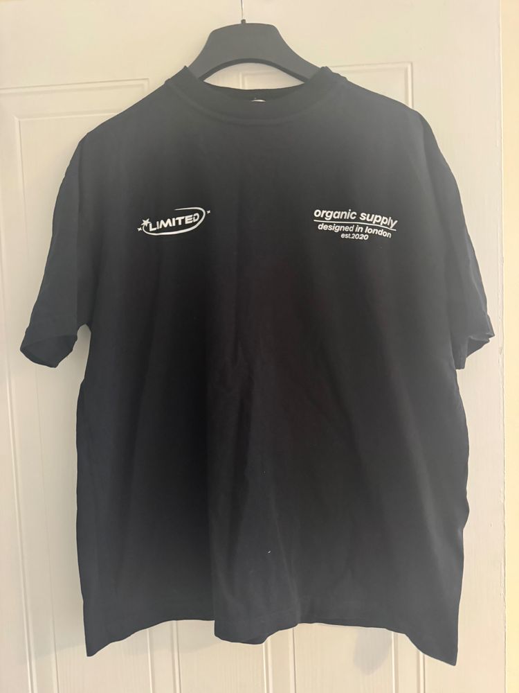 Limited Black Cotton T-Shirt