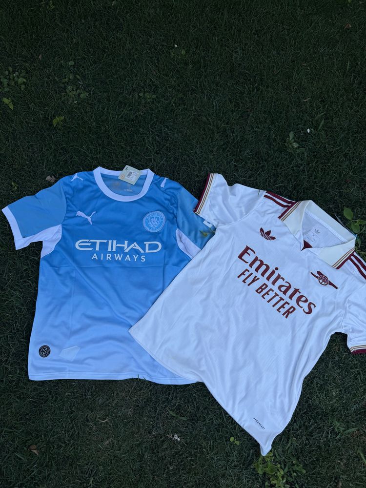 Puma Puma Light Blue Football Shirt With Etihad Airways Logo product image