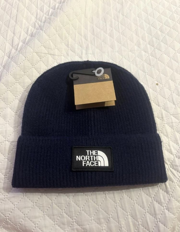 The North Face Navy Blue Beanie Hat