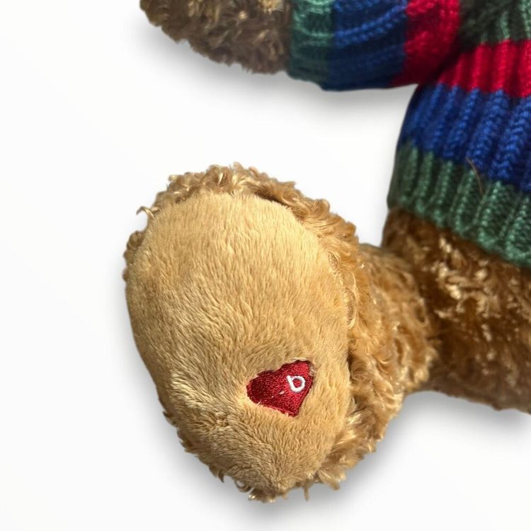 Striped Sweater Teddy Bear Plush Toy image 1