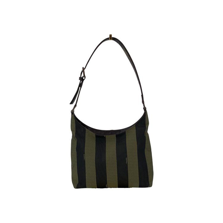 Fendi Vintage Cloth Shoulder Bag Pequin image 1