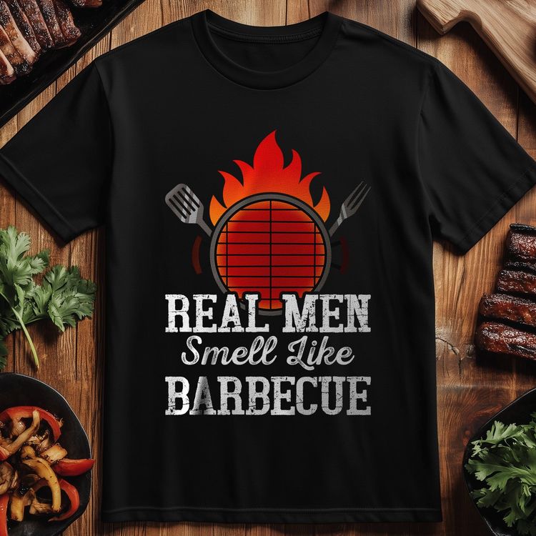 Real Men Smell T-Shirt AU