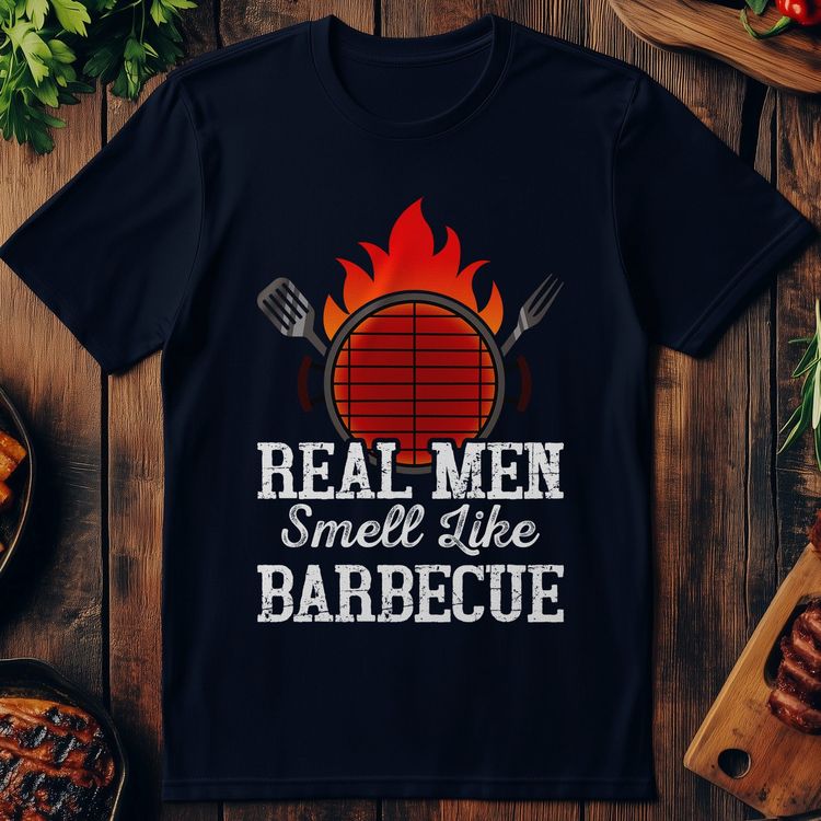 Real Men Smell T-Shirt AU 4