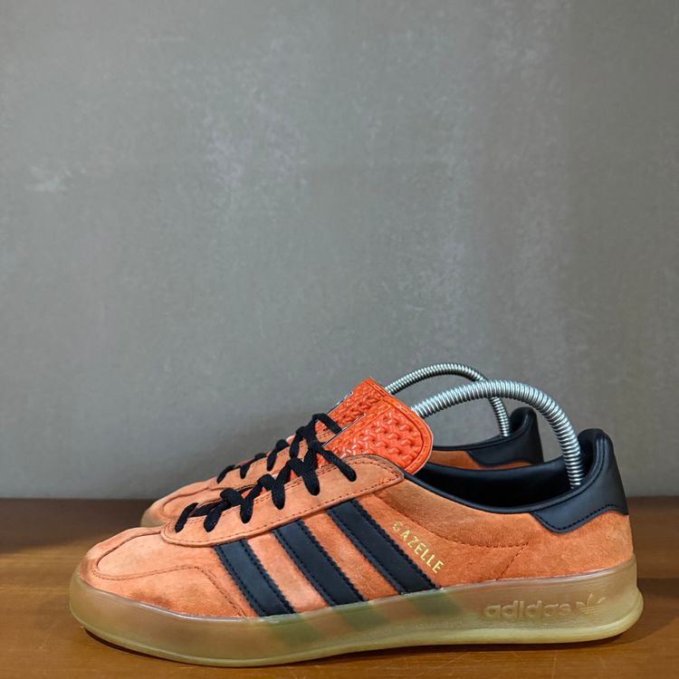 adidas Gazelle Indoor Trainers | Orange/Black | 2012 | Code: EGB3196 | UK 7 image 9