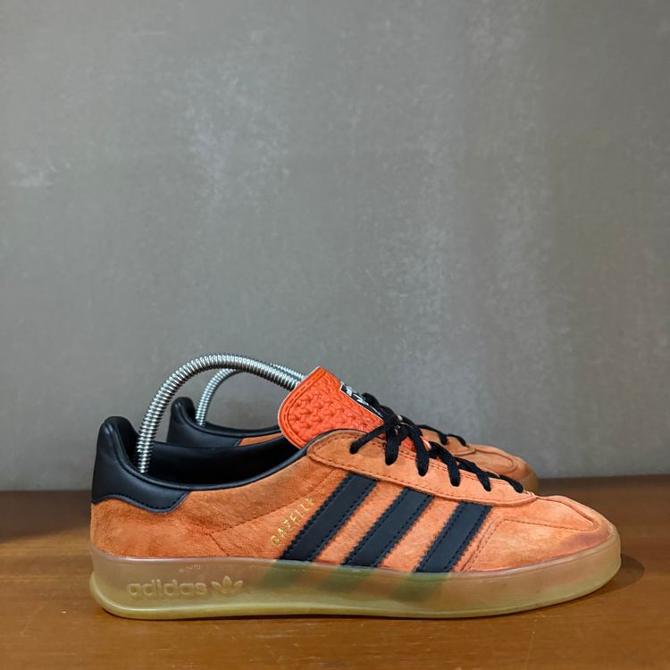 adidas Gazelle Indoor Trainers | Orange/Black | 2012 | Code: EGB3196 | UK 7 image 7