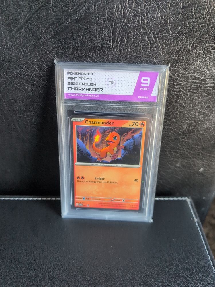 Pokemon Charmander Trading Card