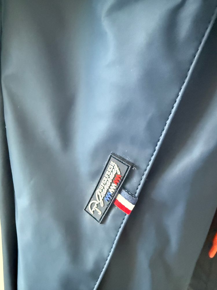Geographical Norway Navy Raincoat Jacket size M brand new  3