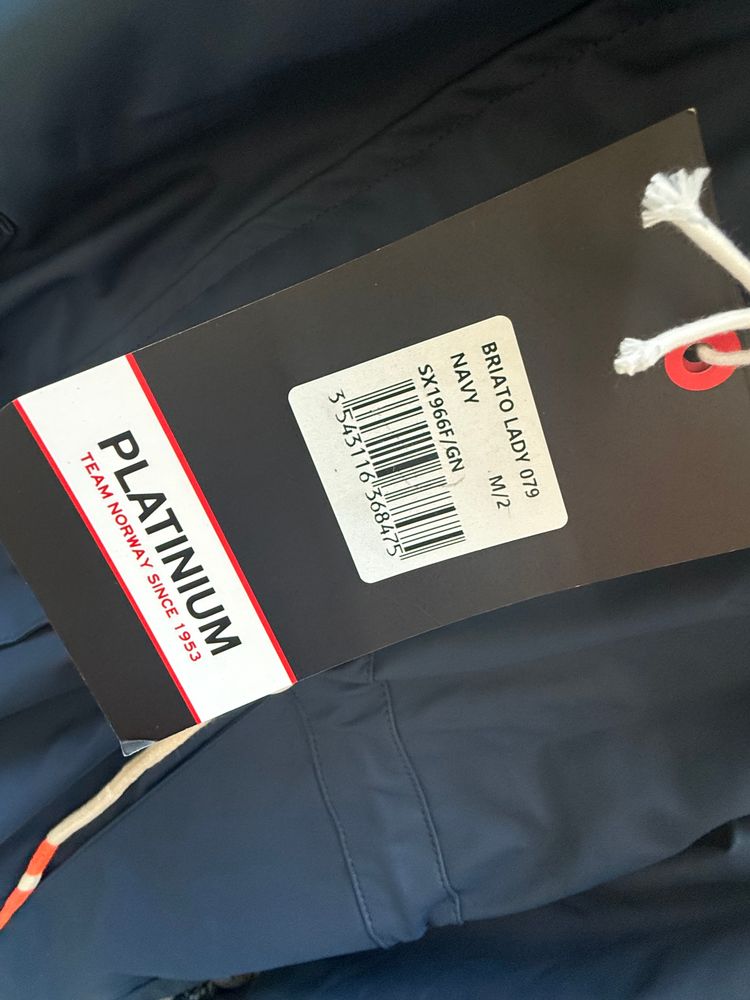 Geographical Norway Navy Raincoat Jacket size M brand new  8