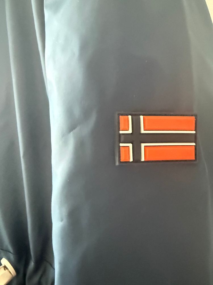 Geographical Norway Navy Raincoat Jacket size M brand new  4