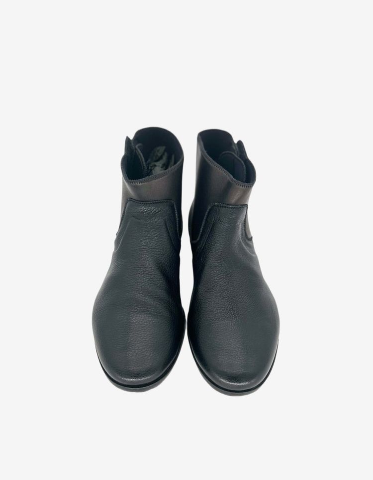 Lanvin Black Chelsea Boot With Velcro Closure image 3
