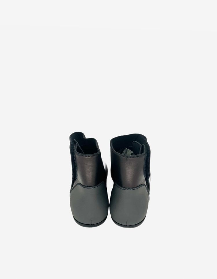 Lanvin Black Chelsea Boot With Velcro Closure image 8