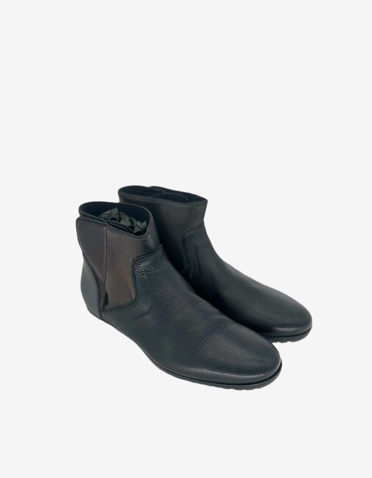 Lanvin Black Chelsea Boot With Velcro Closure image 1