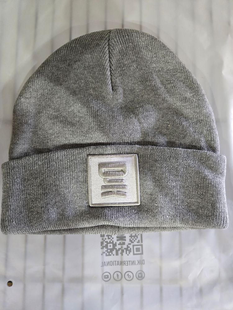 B129 DJK Grey Ninja Box Logo Brand New