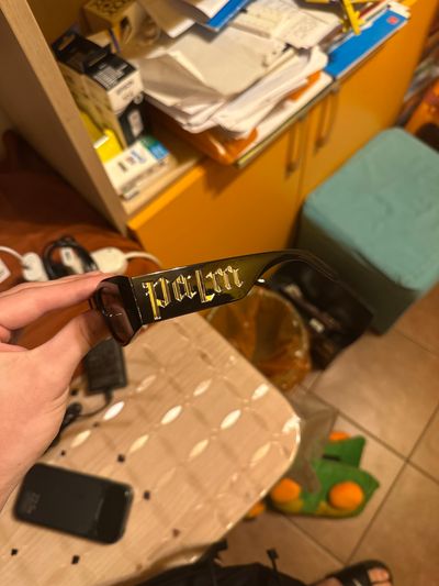 Palm Angels Black Sunglasses