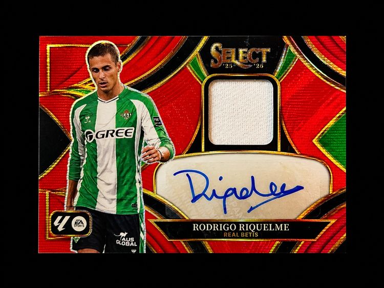 AUTO PATCH /Red Prizm Rodrigo Riquelme Panini Select La Liga 2025/26